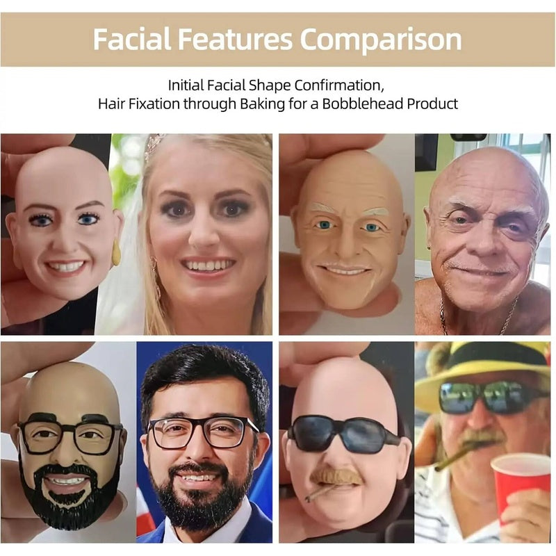 Diy Personalized bobblehead, a Unique Handmade bobblehead Statue Based on Clothing Photos and The Movements in Your Phot Gift