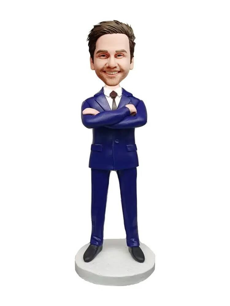 Diy Custom Bobbleheads Figurine Customized Birthday For Men Dad Boy Friend Personalized Valentines Day Gifts With Photos Gift