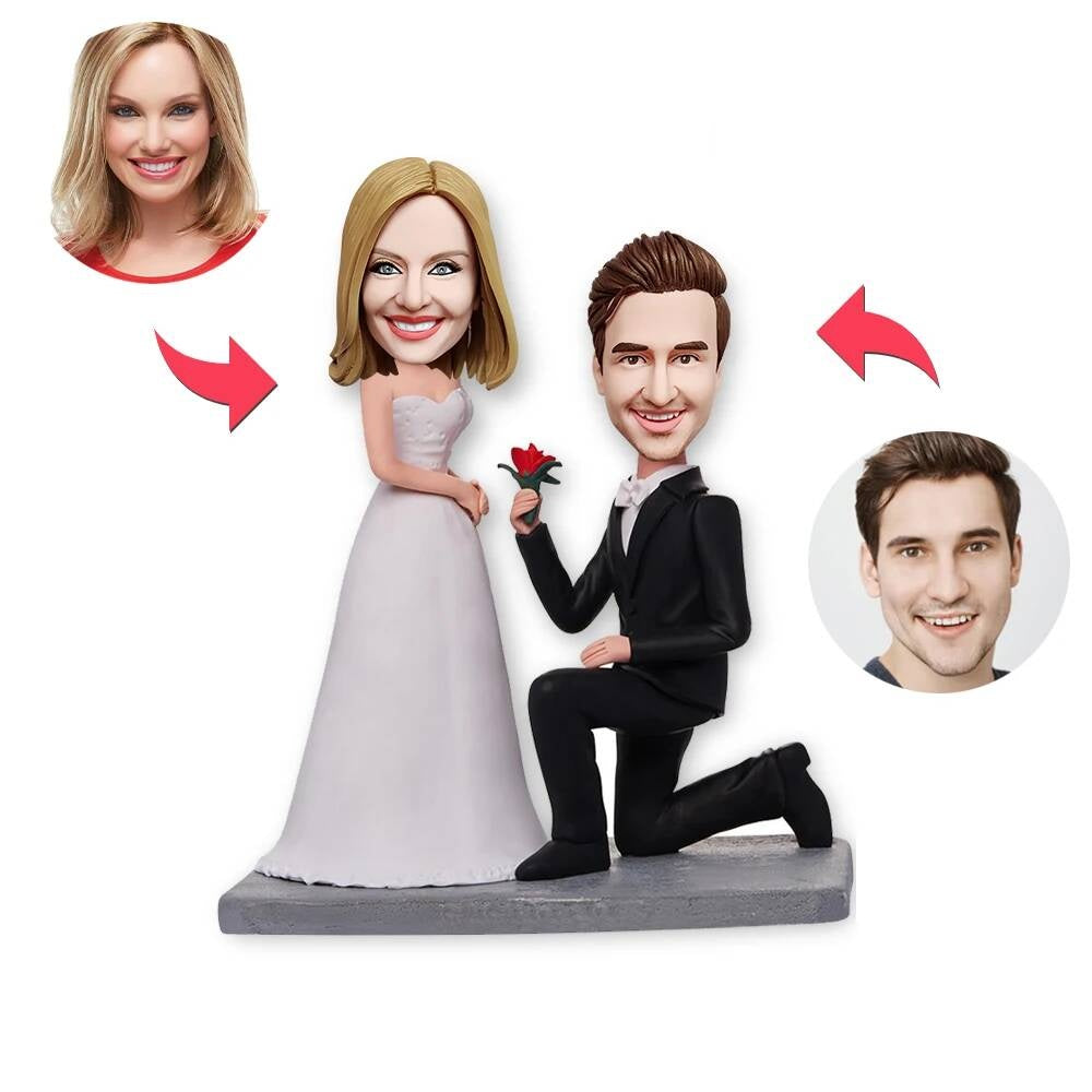Diy Head-to-Toe Custom Bobbleheads Dolls, Personalized Figurines, Handmade Bespoke Gifts, Based on Your Photos Gift