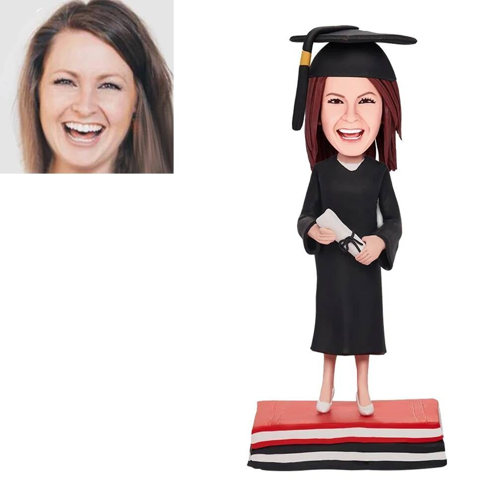 Diy Hot Personalized Custom Bobblehead Graduation,graduation For Kid Boy Girl Teacher Student 2022,customized Gifts Figurines Gift