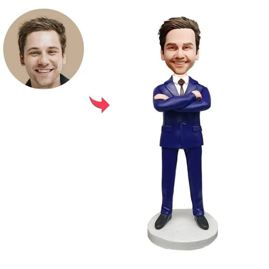 Diy Custom Bobbleheads Figurine Customized Birthday For Men Dad Boy Friend Personalized Valentines Day Gifts With Photos Gift