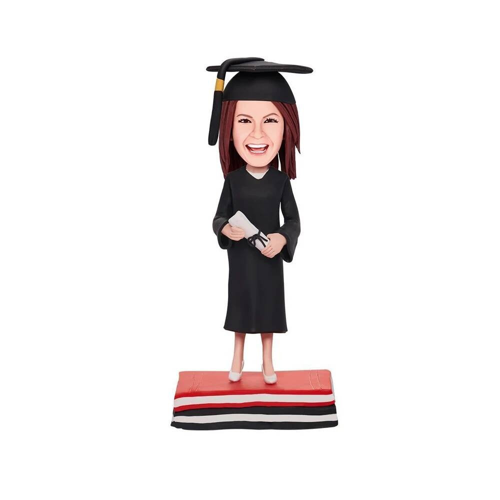 Diy Hot Personalized Custom Bobblehead Graduation,graduation For Kid Boy Girl Teacher Student 2022,customized Gifts Figurines Gift