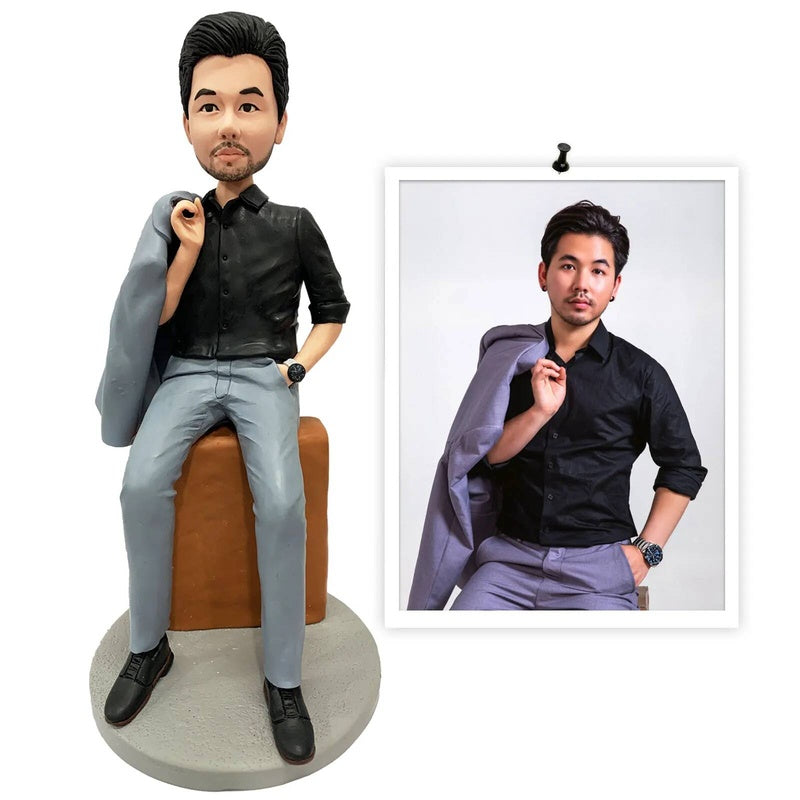 Diy Head-to-Toe Custom Bobbleheads Dolls, Personalized Figurines, Handmade Bespoke Gifts, Based on Your Photos Gift