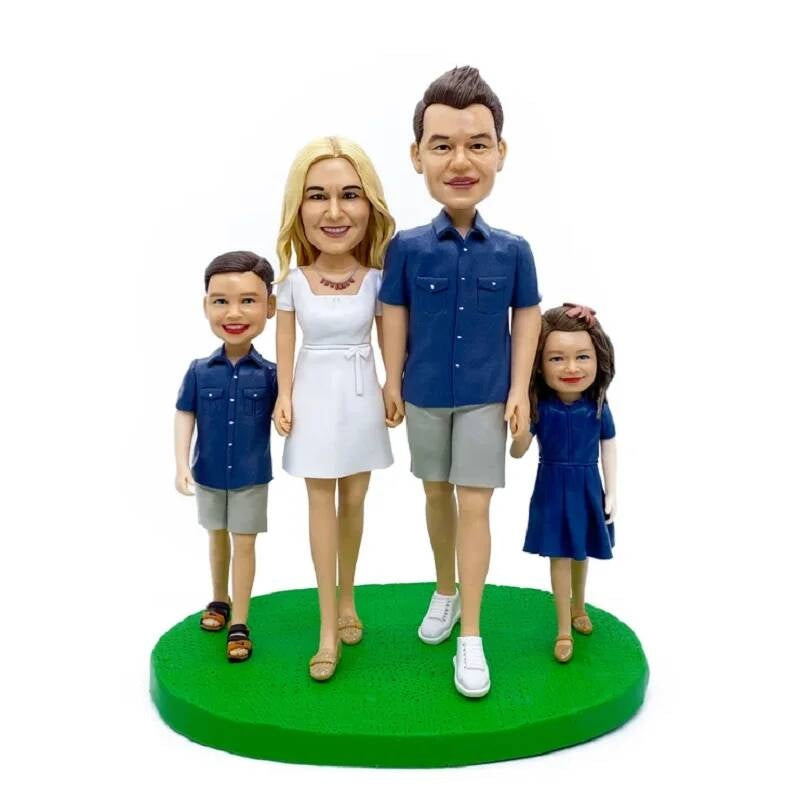 Diy Head-to-Toe Custom Bobbleheads Dolls, Personalized Figurines, Handmade Bespoke Gifts, Based on Your Photos Gift