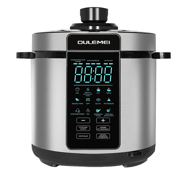 Wholesale 5L/6L Electric Pressure Cooker Professional Manufacturer's Large Capacity Stainless Steel Rice Cooker Households