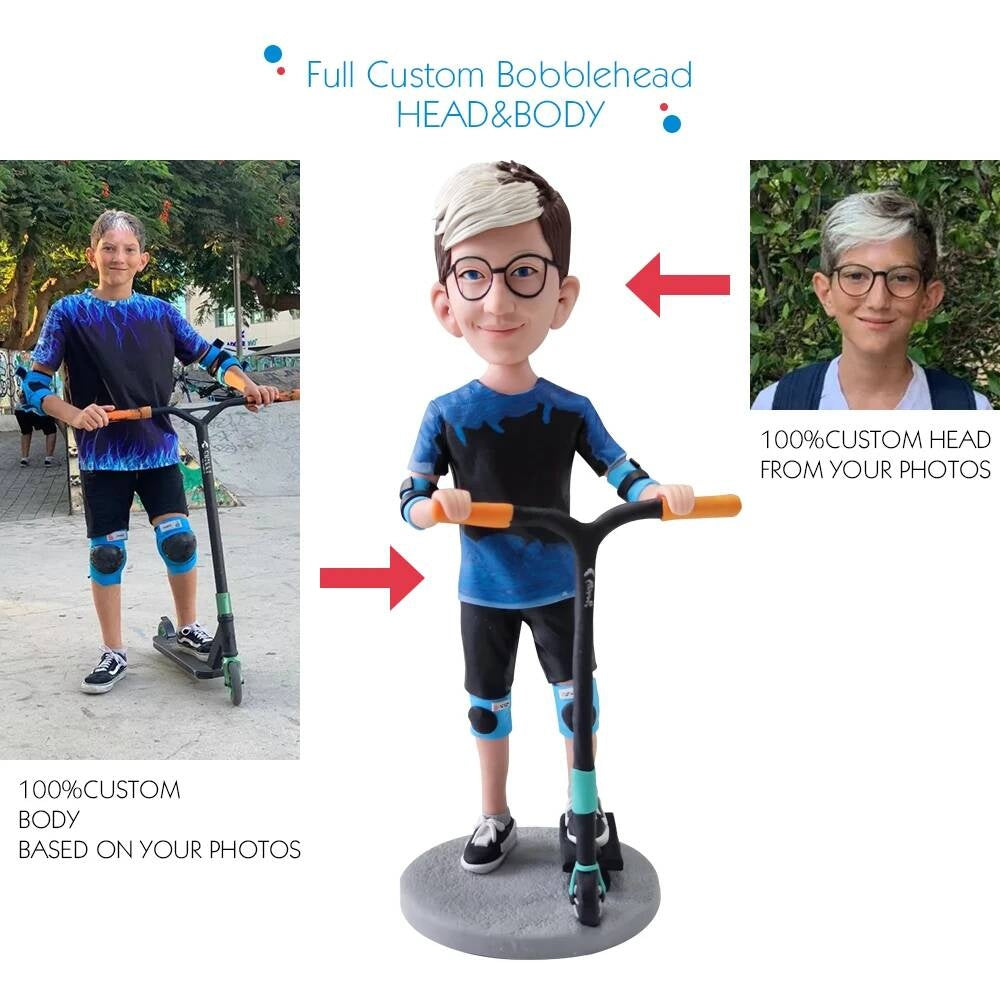 Diy Full Custom Head & Body Figurines Personalized Bobblehead Dolls Handmade Bespoke Gifts Based on Your Photos Gift