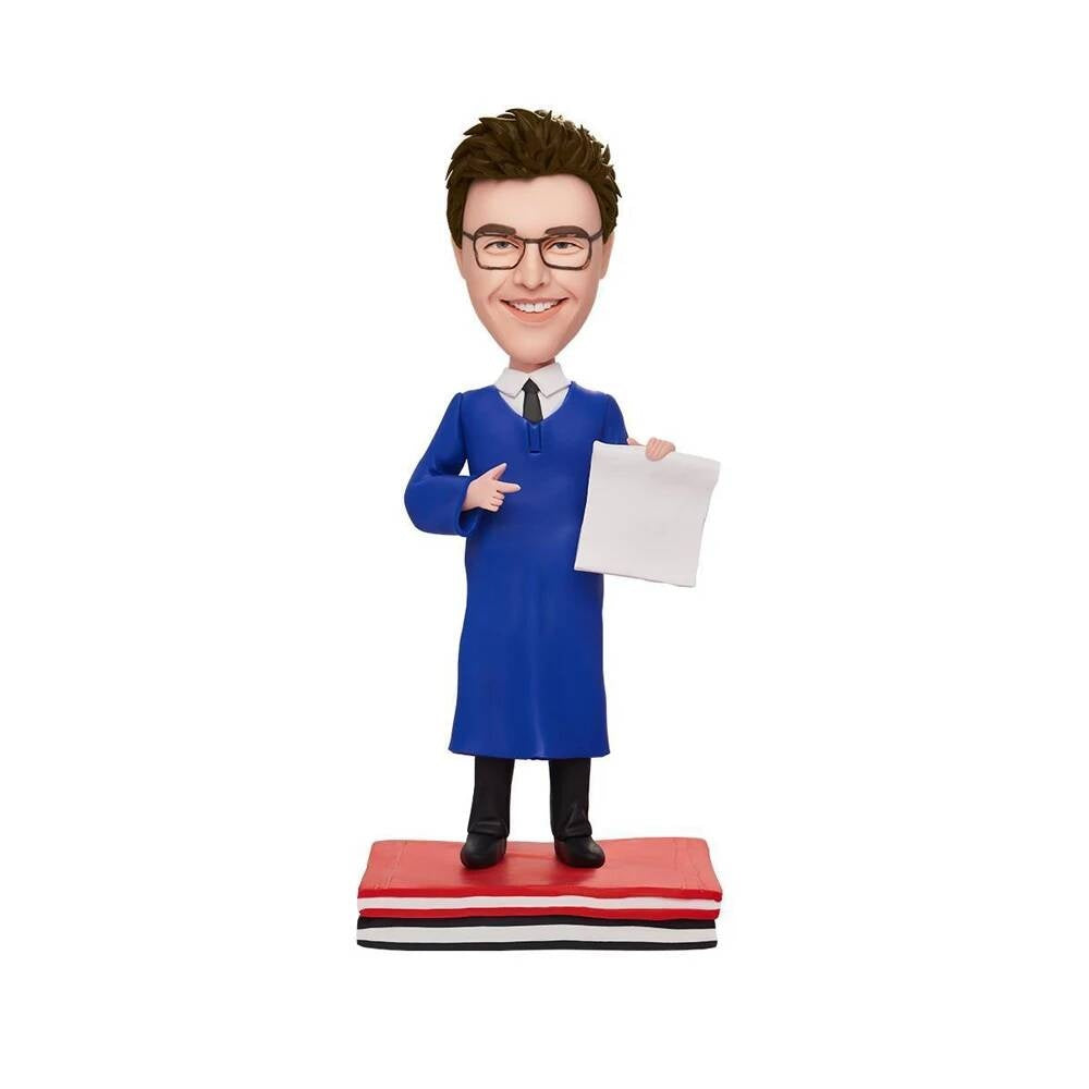 Diy Custom Bobblehead, Graduation Dolls Figurine, Boys Personalized Gifts for Student Graduate 2022 Friend Based on Photos Gift