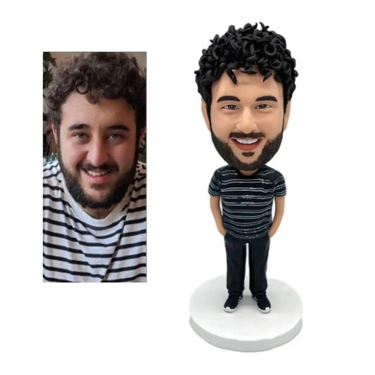 Diy Personalized bobblehead, a Unique Handmade bobblehead Statue Based on Clothing Photos and The Movements in Your Phot Gift