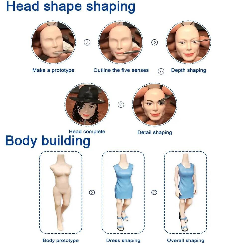 Diy 6"-9" Made Dolls, Best bobblehead,Custom Bobbleheads,Make A Custom Bobblehead Based On Your Photos Gift