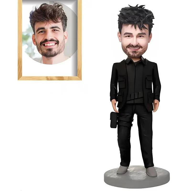 Diy 6"-9" Made Dolls, Best bobblehead,Custom Bobbleheads,Make A Custom Bobblehead Based On Your Photos Gift